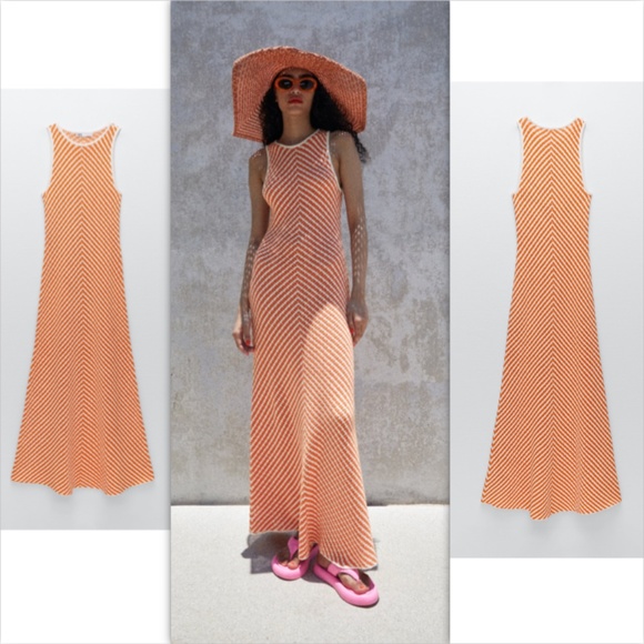 Zara Limited edition Crochet dress NWT - Picture 2 of 16